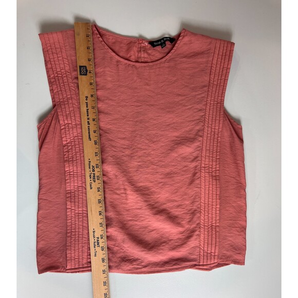 Strut & Bolt Women's Side Panels Top Dusty Rose Rayon Nylon Size S - Picture 9 of 10